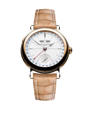 Laurent Ferrier | The Galet Annual Calendar School Piece Opaline Black & White